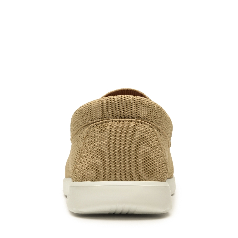 Bruno Marc Men's Breathable Knitted Casual Slip On Shoes Khaki NIB - Picture 7 of 9